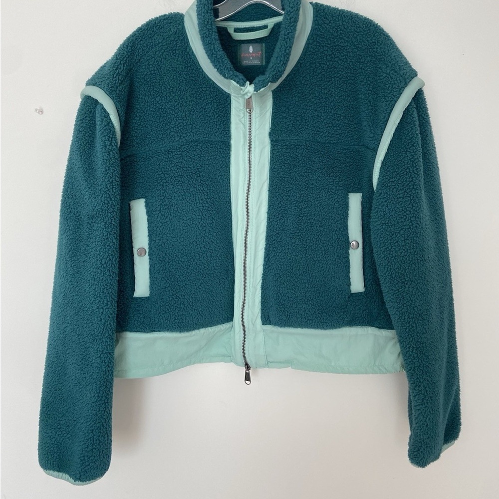 FP Movement by Free People Two-Tone Fleece Jacket
